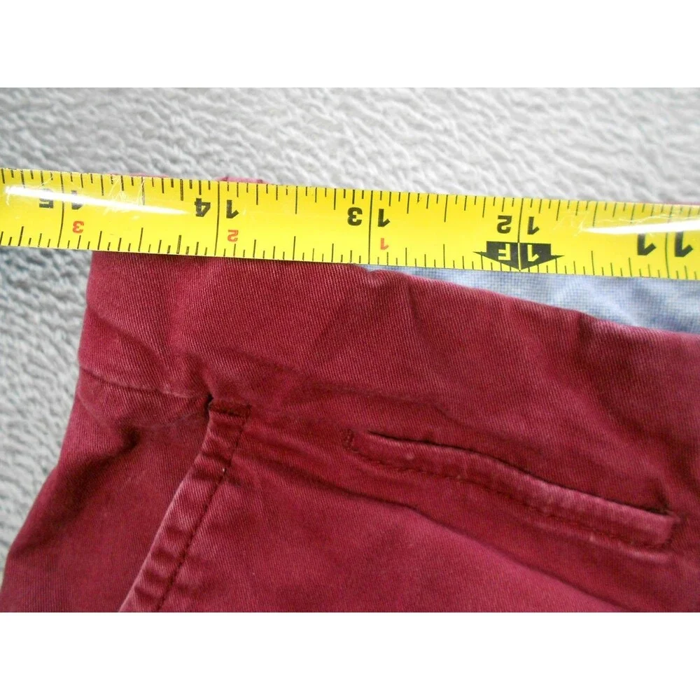 Tommy Hilfiger Chino Pants Mens Sz. 31x32 (29x29) Actual Straight Leg Red